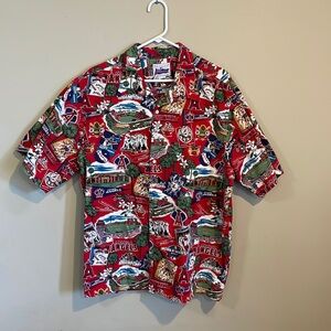Reyn Spooner MLB Anaheim Angels Hawaiian shirt